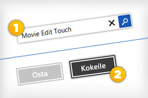 Movie Edit Touch Window Store
