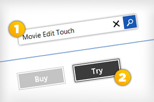 Movie Edit Touch Window Store