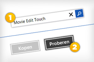 Movie Edit Touch Window Store