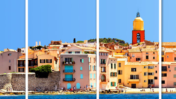Montage d'images panoramiques
