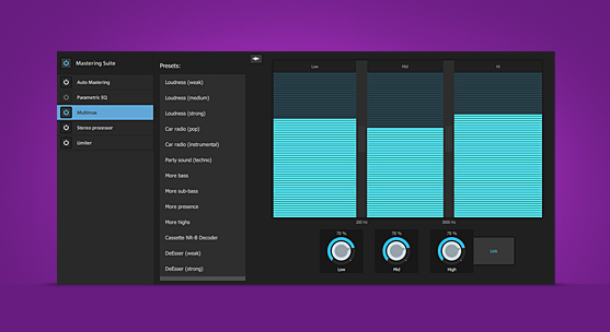 Multiband compressor
