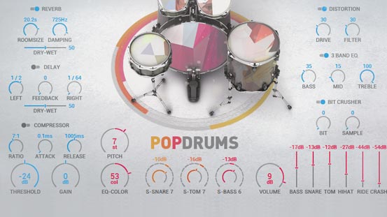 Pop-trommer