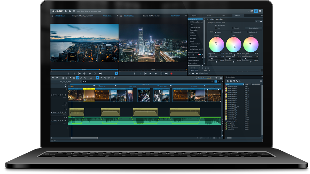 MAGIX Video Pro X Professional video editing