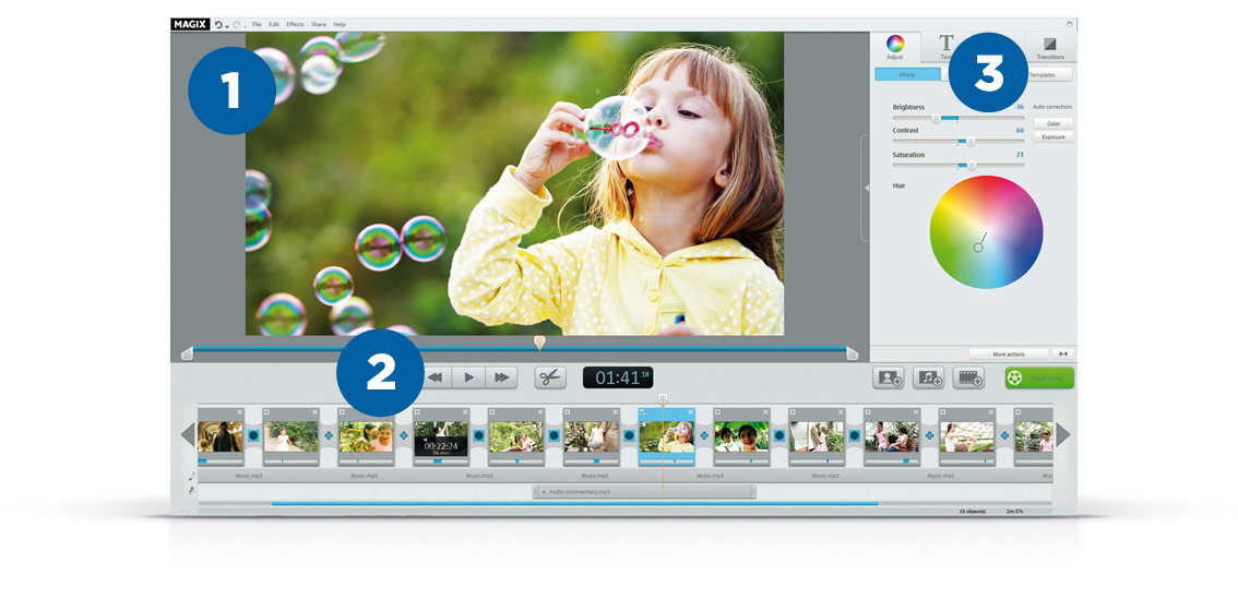 Transform precious memories into unforgettable videos