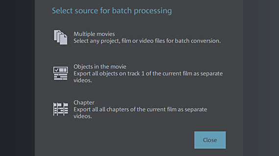 Converting multiple MOVs