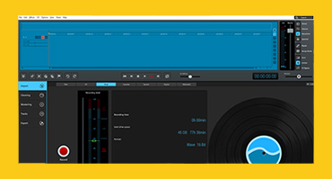 SOUND FORGE Audio Cleaning Lab - Import tab