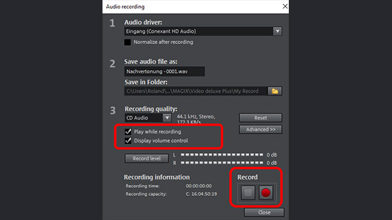 Dubbing: Audio recording dialog