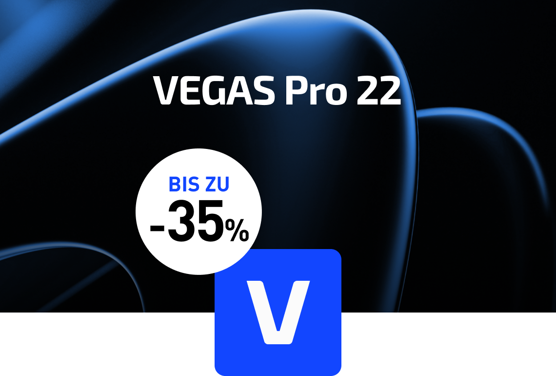 Vegas Pro Deal des Monats Vegas Pro Deal des Monats