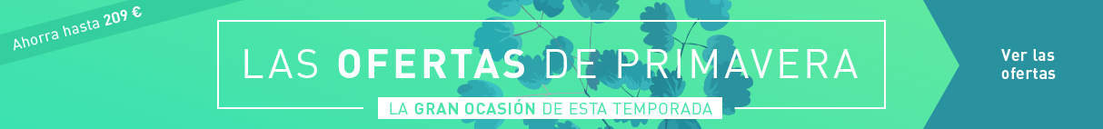 Las ofertas de primavera Las ofertas de primavera