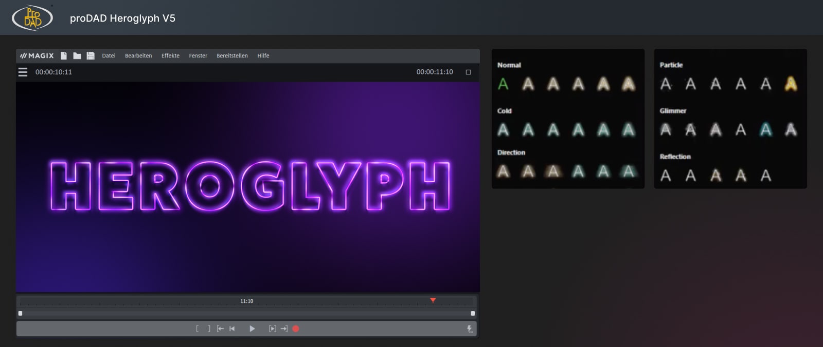 proDAD Heroglyph V5