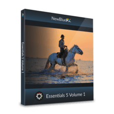 NewBlue Essentials 5 Volume 1 NewBlue Essentials 5 Volume 1