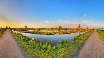 360° Aufnahmen zusammenfügen (Stitching)