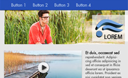 Buttons & Logos für Webseiten