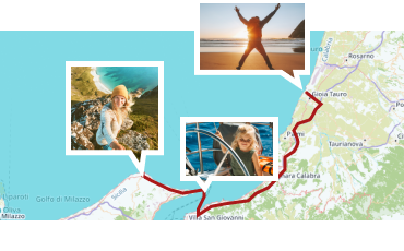 Travel route animations Travel route animations