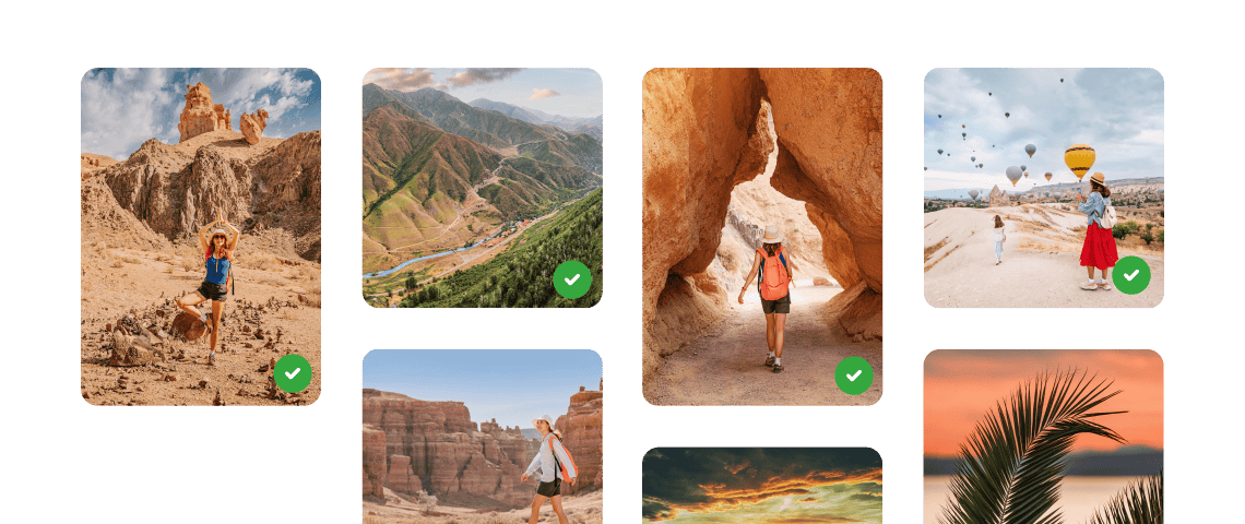 Photostory deluxe Plus Käyttöliittymä