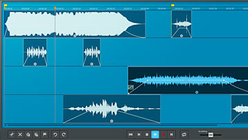 4 pistes pour le montage audio