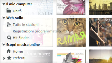 Organizzazione musica