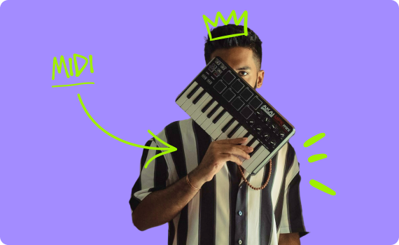 Midi recording