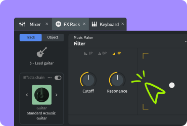 Effects DRAG AND DROP