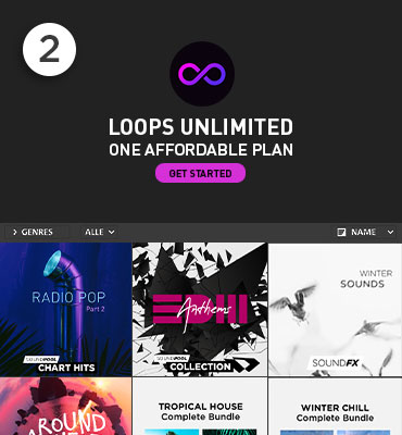 2. Open Music Maker and subscribe to Loops Unlimited