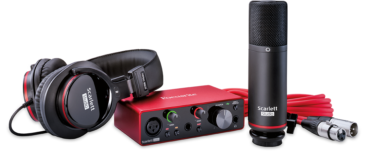 Il pacchetto Focusrite Studio