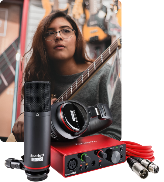 Das Focusrite Studio-Paket