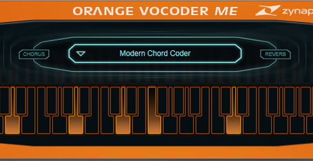 Orange Vocoder ME von Zynaptiq