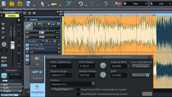 Pitchshifting & Timestretching Pitchshifting & Timestretching