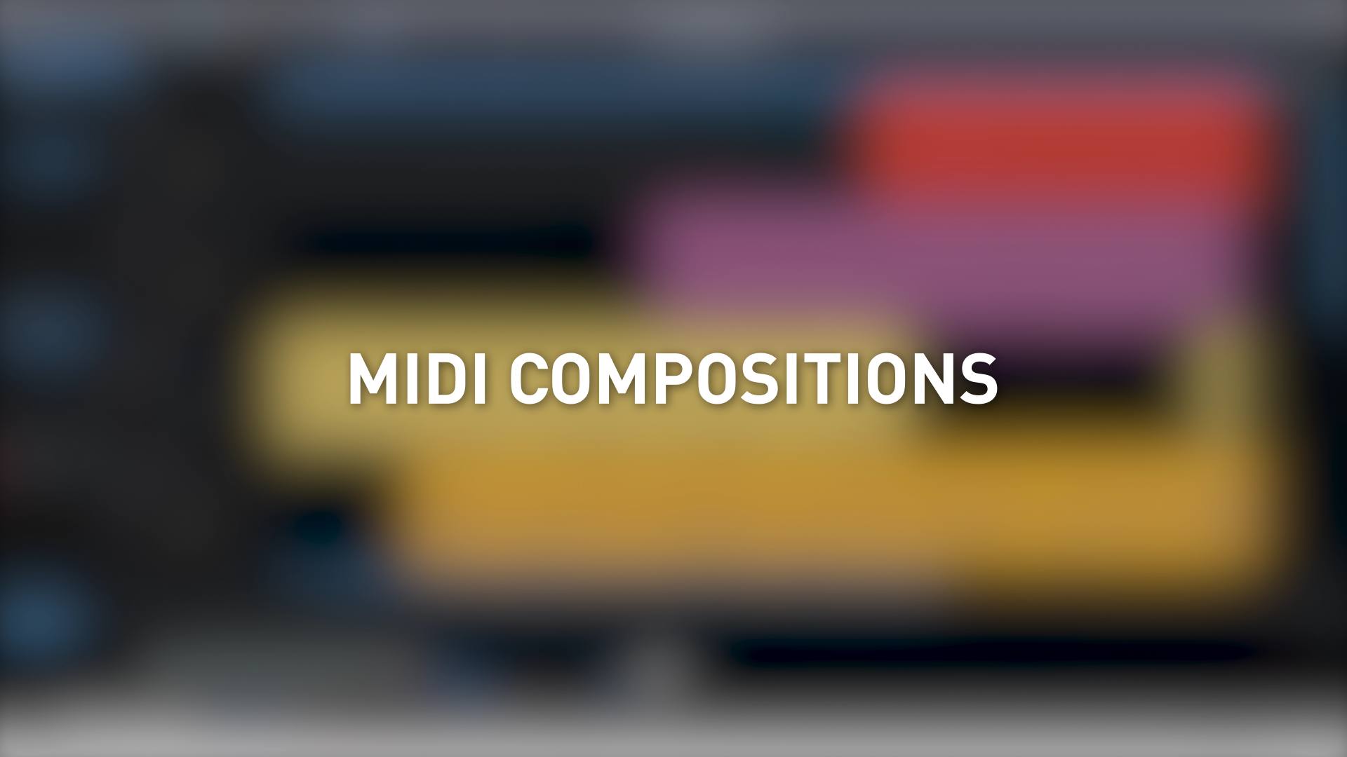 MIDI compositions