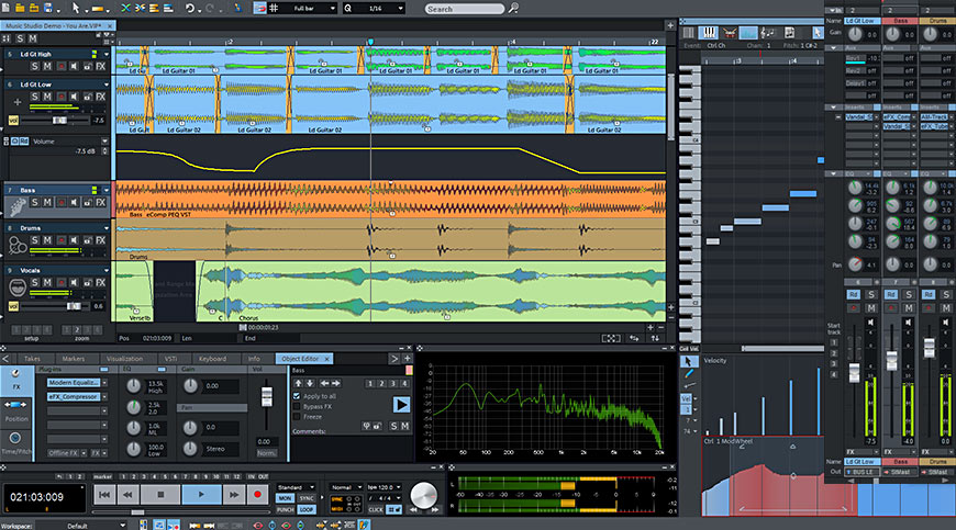 MAGIX Samplitude Music Studio Crack Full Free Download