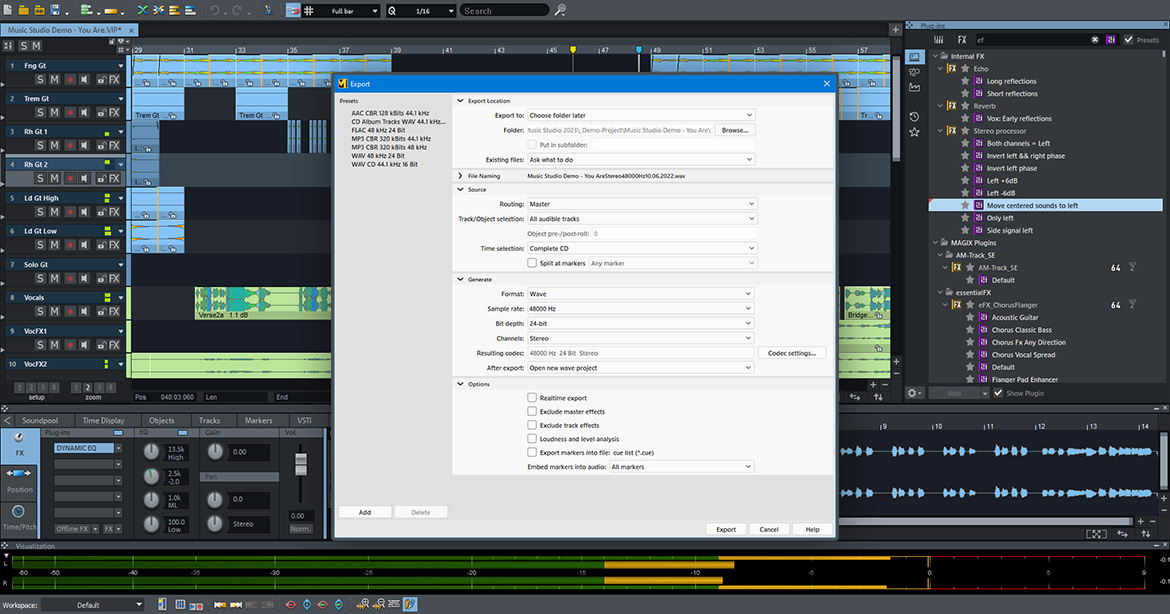 Verbeterde exportworkflow