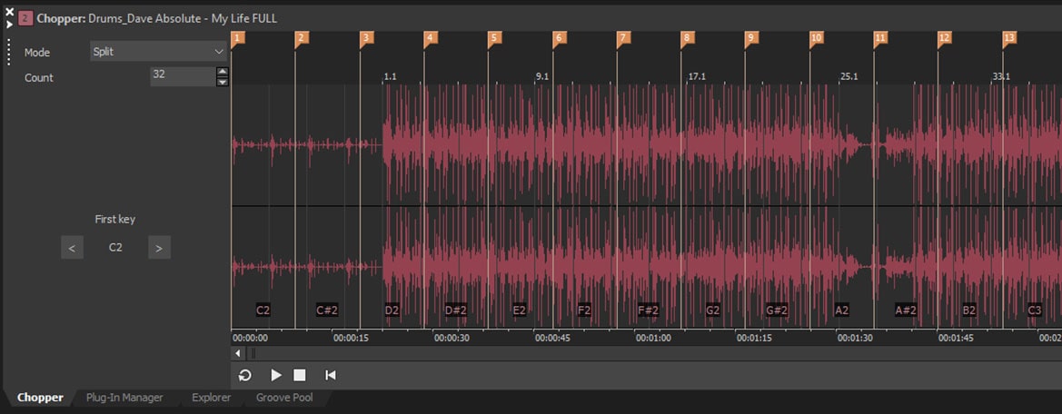 MIDI Playable Chopper Remix Tool MIDI Playable Chopper Remix Tool