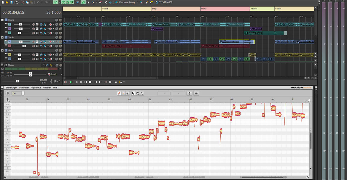 Celemony Melodyne essential