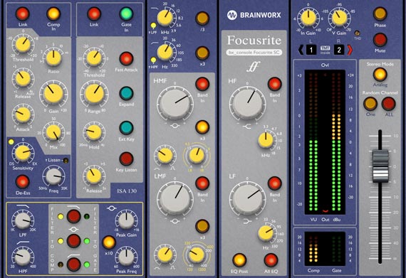 BRAINWORX bx_console Focusrite