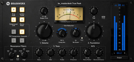 Brainworx bx_masterdesk True Peak