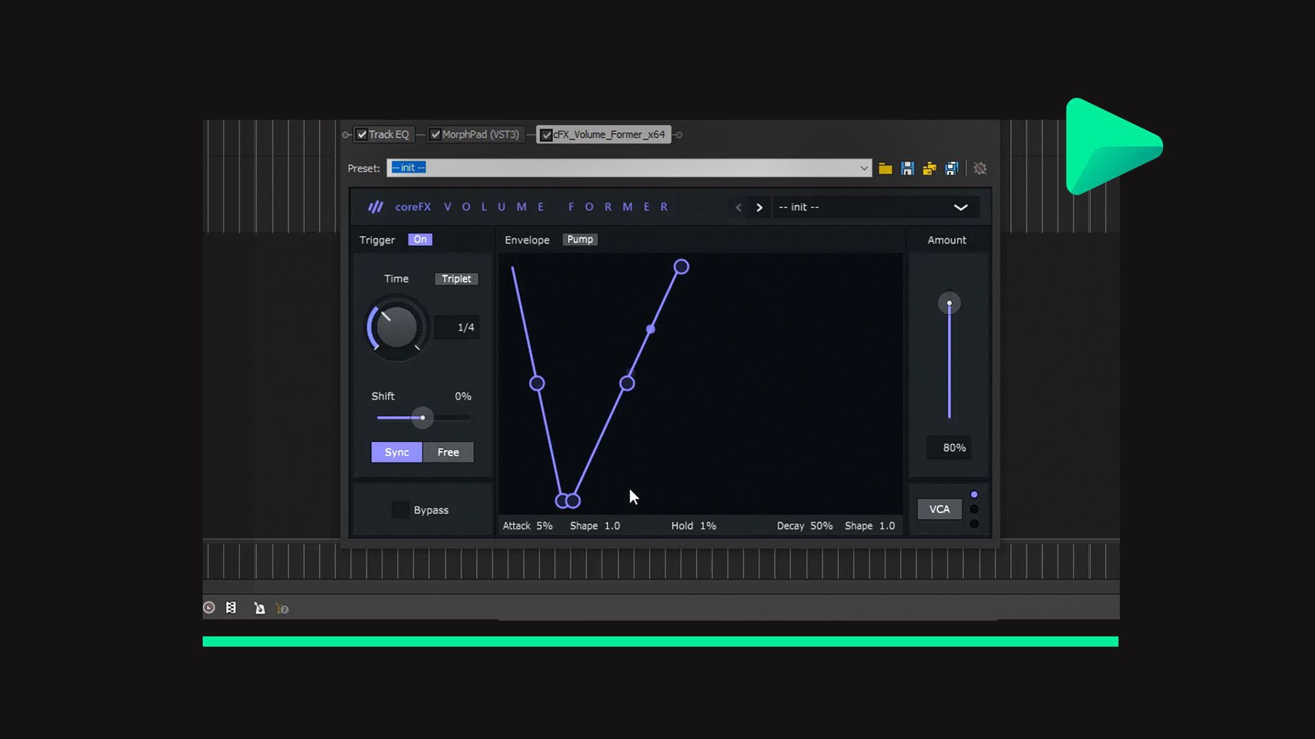 coreFX VolumeFormer