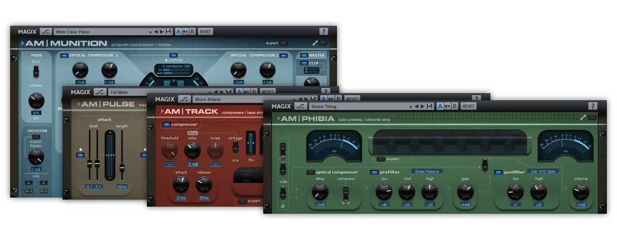 Exclusivo plug-in de efeitos – Analogue Modelling Suite Exclusivo plug-in de efeitos – Analogue Modelling Suite