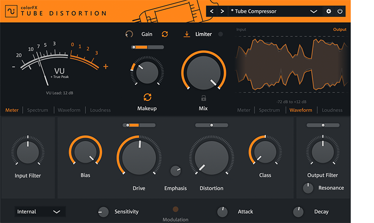 colorFX Tube Distortion