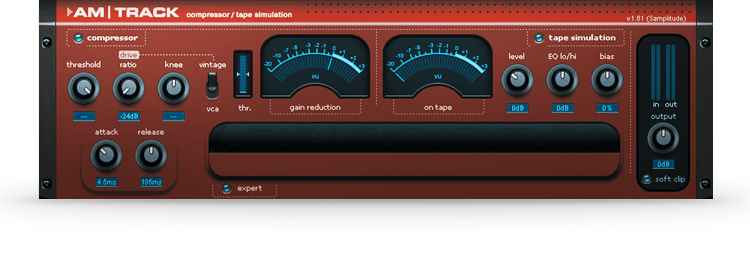 Simulation de bande : am|track Simulation de bande : am|track