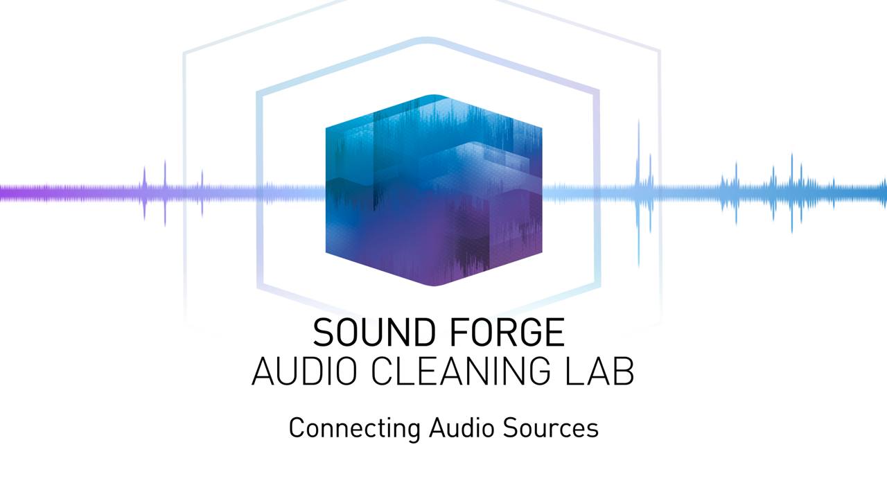 Connexion de sources audio