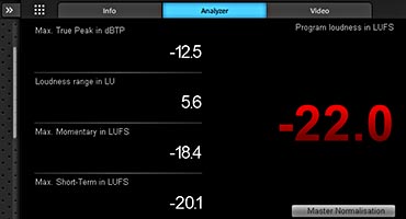 NEW! Export flawless masters using loudness visualization