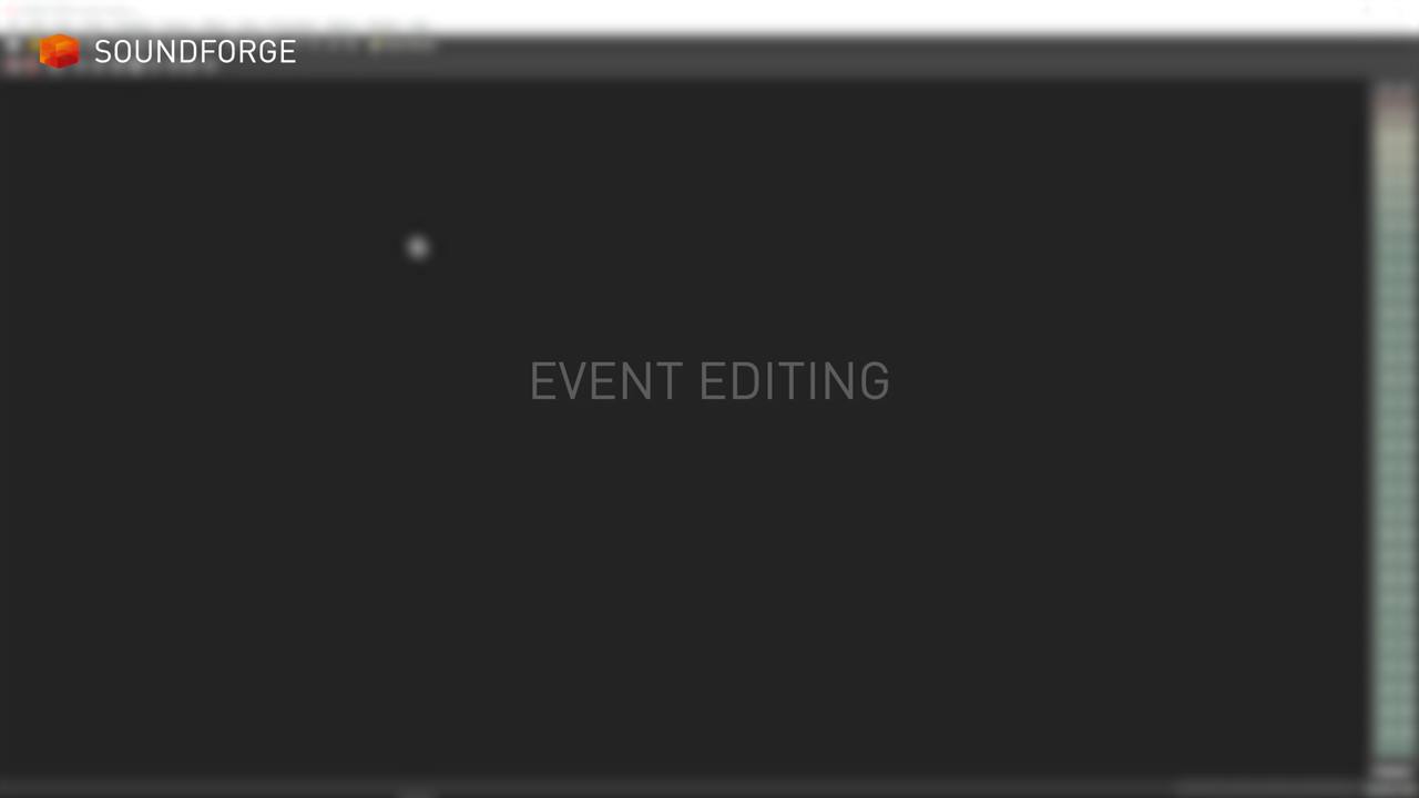 Event editing