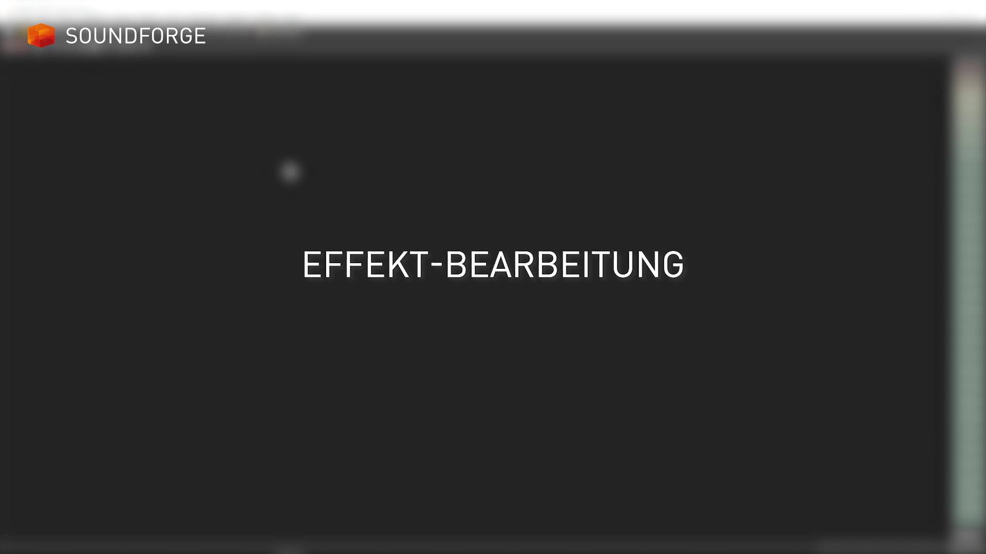 Effekt-Bearbeitungen