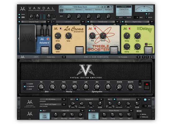 Vandal - amplification guitare & basse personnalisable Vandal - amplification guitare & basse personnalisable
