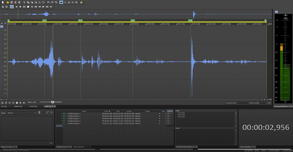 SOUND FORGE Pro 13