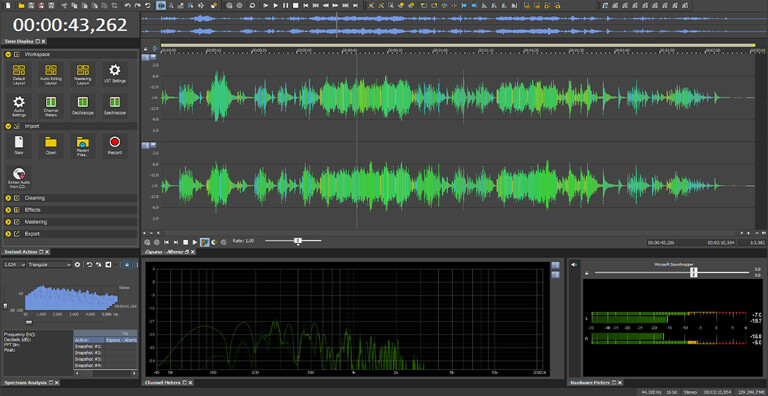 sound forge pro 11 audio settings