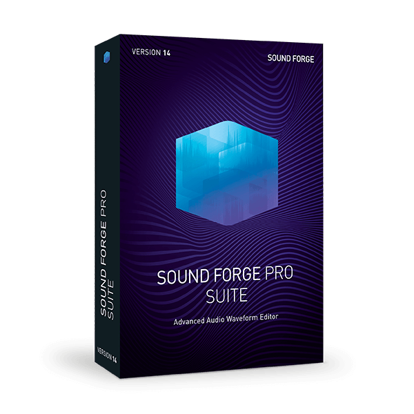 Exclusive to SOUND FORGE Pro 14 Suite