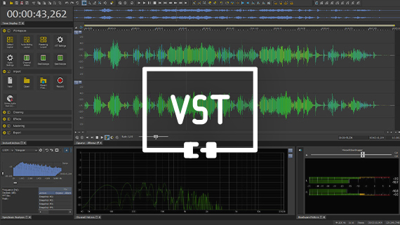 Improved compatibility with VST plug-ins Improved compatibility with VST plug-ins