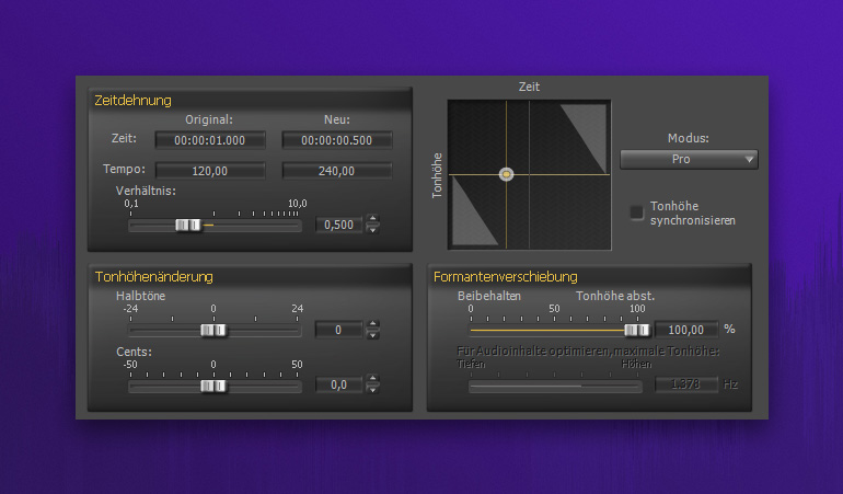 Timestretching with zplane élastique Pro v3 Engine Timestretching with zplane élastique Pro v3 Engine