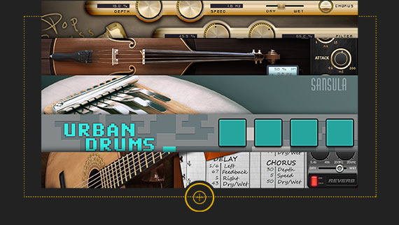 Plus de choix : 5 instruments supplémentaires Plus de choix : 5 instruments supplémentaires